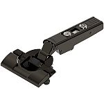 Blum 110&deg; CLIP top BLUMOTION Hinge (Full Overlay, Inserta, Soft-Close) - Onyx Black