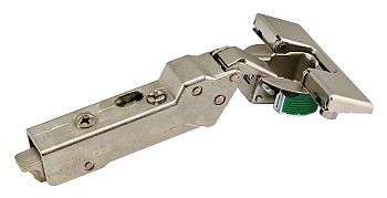 CLOSEOUT SPECIAL! - Grass 120&deg; Tiomos 9.5 Crank Hinge - EACH (Half Overlay, Self-Closing, Impresso)