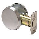Schlage One-Sided Deadbolt with Exterior Trim Plate