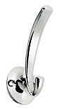 Hickory Hardware Double Arch Utility Coat Hook - EACH (Polished Chrome)
