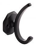 Hickory Hardware Karat Hook - EACH (Matte Black)