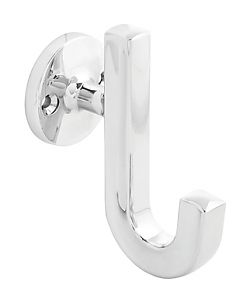 Hickory Hardware Woodward Hook - EACH (Chrome)