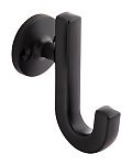 Hickory Hardware Woodward Hook - EACH (Matte Black)