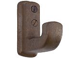 Sugatsune 2-1/8" (54mm) Aged Base Coat Hook - (Brown)