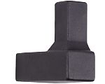 Sugatsune 2-1/4" (57mm) Aged Cast Coat Hook - (Black)