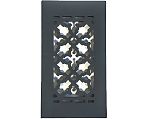 Acorn Cast Iron Grille - 8x4in. (Black)