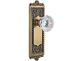 Grandeur Windsor Fontainebleau Crystal Door Knobset