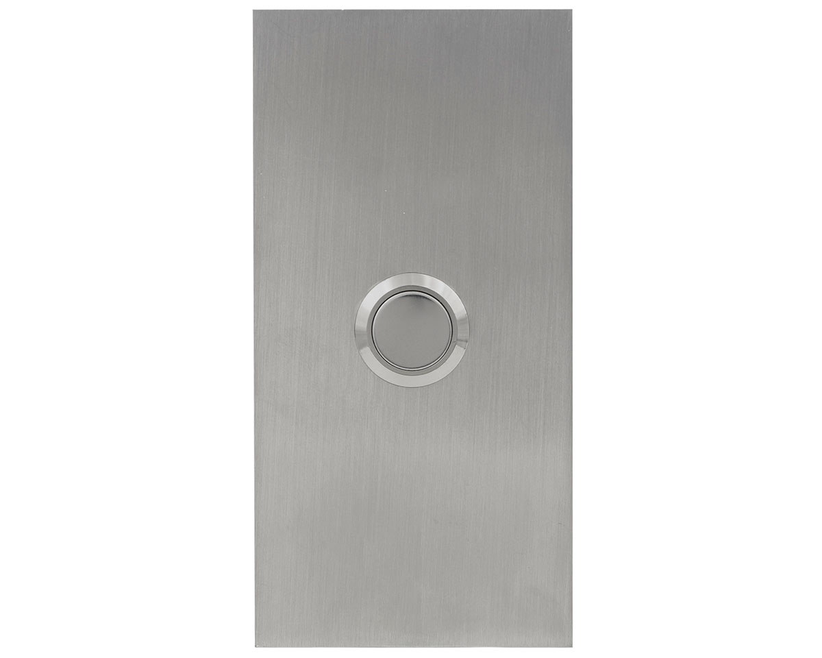 Waterwood Hardware WW162NS - Waterwood Brushed Stainless Adhesive Mount ...