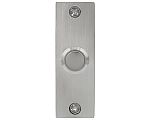 Waterwood Brushed Stainless Doorbell Button - Small Rectangle Doorbell (Brushed Stainless Steel)