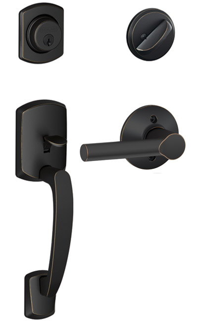 Schlage Lock Company LLC F58-GRW-619 - Schlage Greenwich Door