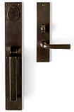 Sun Valley Bronze Contemporary Handle x Knob/Lever Mortise Lock Entry Set