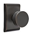 Emtek Modern Bern Door Knobset w/Neos Rosette