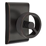 Emtek Spoke Door Knobset w/Neos Rosette