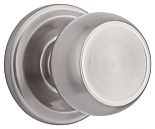 CLOSEOUT SPECIAL! - Brinks Stafford Push-Pull-Rotate Door Knobset (Passage - Satin Nickel)