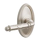 Emtek Ribbon and Reed Door Leverset w/Oval Rosette