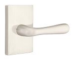 Emtek Modern Basel Door Leverset w/Modern Rectangular Rosette
