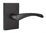 Emtek Modern Triton Door Leverset w/Modern Rectangular Rosette