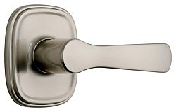CLOSEOUT SPECIAL! - Brinks Alwood Push-Pull-Rotate Door Leverset (Privacy - Satin Nickel)
