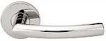 Unison INOX Oslo Door Leverset w/Round Rosette