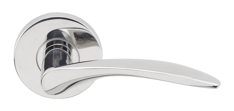 Unison Inox INOX Unison Hardware Inc. RA311-CREST - Unison INOX Crest Door Leverset ...
