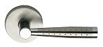 Omnia Stainless Steel & Solid Brass #19 Leverset w/Round Rosette