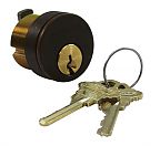 Schlage 1-1/8" Mortise Cylinder - EACH (Oil Rubbed Bronze)