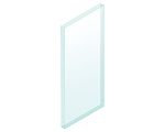 Air Louver Safety Rated Tempered Glass, 1/4" Thick - EACH