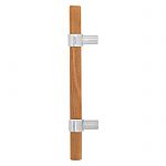 First Impressions Baird-1 Door Pull  (5/8" Solid Round Wood Grip)