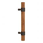 First Impressions Livingston-1 Door Pull  (1" Solid Round Wood Grip)