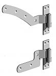 Abbey Gatepro 12" (305mm) Curved Rail Hinge Kit- PAIR