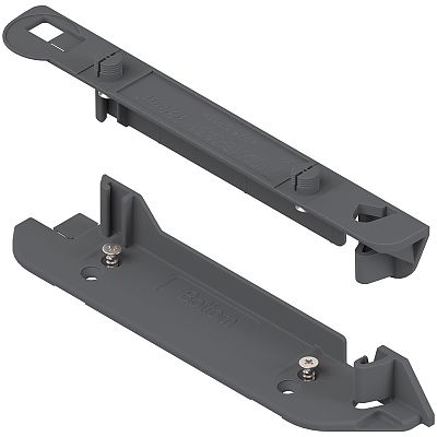 Blum SERVO-DRIVE Top and Bottom Adapter Set for Horizontal Strecher Rail