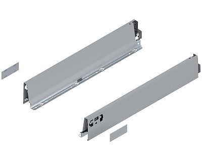 Blum TANDEMBOX 3-5/16" M-Height Drawer Profile, Gray - EACH