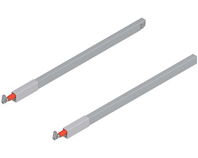 Blum TANDEMBOX Top Gallery Rails, Gray - EACH