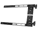Knape and Vogt EZ Pivot Pocket Door Slides w/Inset Door Hinges & Baseplates - PAIR