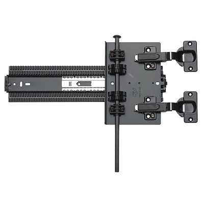 Knape and Vogt 4x4 Pocket Door Slide 16" - Pair