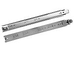 Knape & Vogt 16" (406mm) 100lbs. (45.359kg) Medium-Duty Full Extension Ball-Bearing Drawer Slides - PAIR