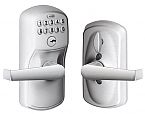 Schlage FE595 Keypad Entryset with Flex-Lock - w/Plymouth Trim and Elan Lever