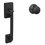 Schlage Century Door Entrance Lower Handleset w/Plymouth Interior Knob