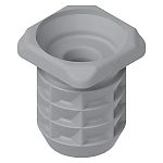 Blum 8mm x 12mm Square Head Press-In Dowel with Flange - EACH