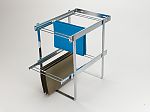 Rev-A-Shelf Chrome Two-Tier File Drawer System w/ Full-Extension Slides