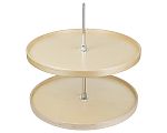 Century Contender Series 32" (813mm) Full Circle Lazy Susan 2-Shelf Set