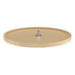 Rev-A-Shelf 32 in. Almond Polymer Single Shelf Full Circle Lazy Susan Set with Bottom Mount Hardware