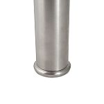 Peter Meier Rockwell #304 Stainless Steel Round Table Leg Decorative Foot for 2-3/8" Leg - EACH