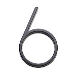 Sure-Loc 5" (128mm) Floating House Numbers - #6 (Flat Black)