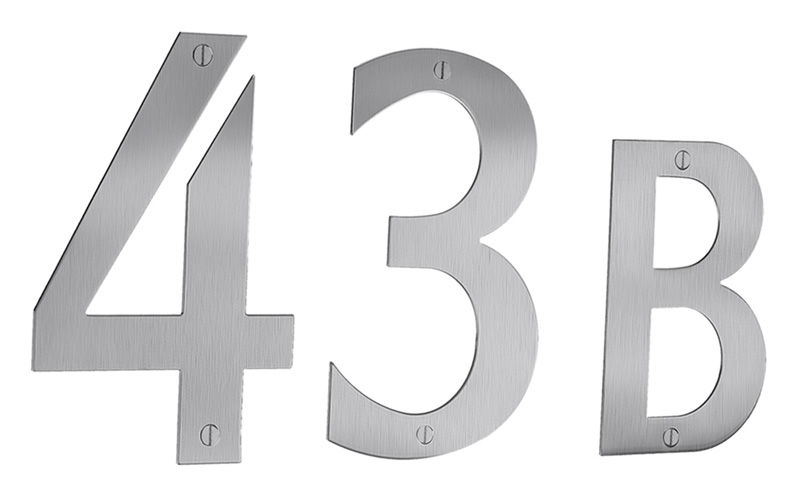 Smedbo B9-NUMBERS-SS - 6