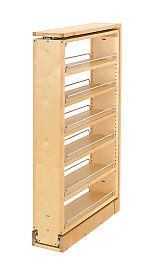 Rev-A-Shelf 6" Natural Maple (6) Shelf Pantry Filler w/Height Opening 39" +