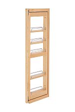 Rev-A-Shelf 3" W x 42" H Pullout Between Cabinet Wall Filler w/ Ball-Bearing Soft-Close Slides