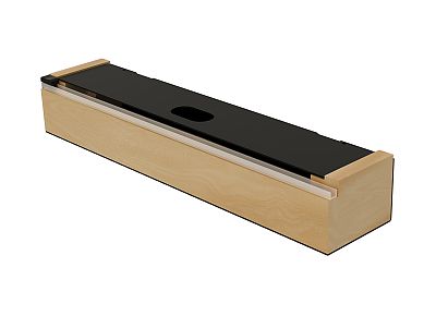 Rev-A-Shelf 16” Black Foil Wrap Insert w/ Sliding Cutting Blade