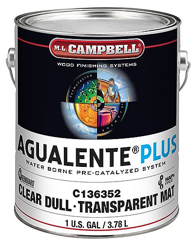 CLOSEOUT SPECIAL! - M.L. Campbell Agualente PLUS Clear - Clear Dull Transparent Mat