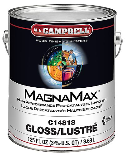CLOSEOUT SPECIAL! - M.L. Campbell MagnaMax Pre-Catalyzed Lacquer (1 Gallon - Gloss)